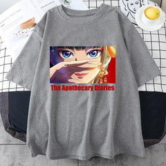Women's Anime Graphic Printed T-Shirt