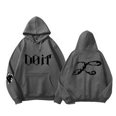 SKZ Do It Logo Printed Thin Hoodie