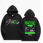 KPOP Fashion Unisex Maniac Print Hoodie