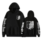Casual Wings of Freedom LOGO Pullover Hoodie