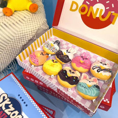 Kpop Donut Doll Plush Keychain Pendant