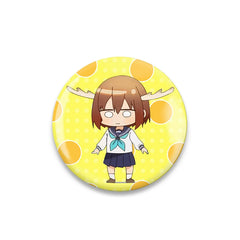 Cute Anime Emoji Badge