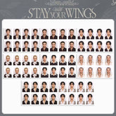 SKZ STAY WITH YOUR WINGS ID Photo Set