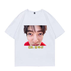 James Martin Keonho Funny Selfie Print T-shirt