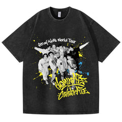 SKZ DominATE: CelebrATE Print Washed T-shirt