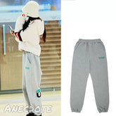 Wonyoung Same Style Casual Sweatpants