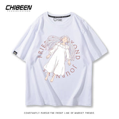 Unisex Anime Cotton Short Sleeve T-Shirt