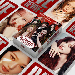92PCS IVE Album REVIVE Photocard Stickers