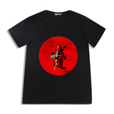 Casual Baki Printed Cotton Sports T-Shirt