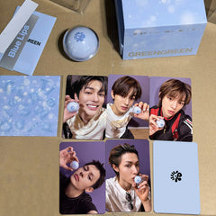 "GREENGREEN" Blue Lips Photocard Limited Edition
