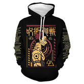 Men's Anime 3D Printed Sports Cosplay Hoodie