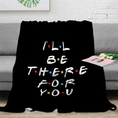 Lovely Friends Flannel Blanket