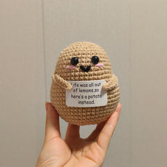 Emotional Support Positive Potato Crochet