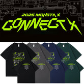 ConnectX LOGO Print Short-sleeved T-shirt