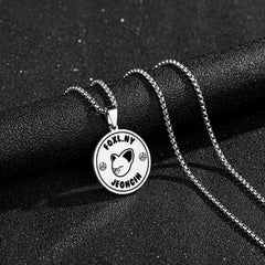 SKZ Name Tag Pendant Necklace