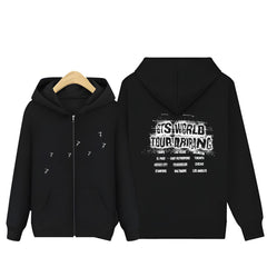BANGTAN ARIRANG "2.0" Printed Zipper Hoodie