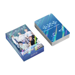124PCS TXT Setsuna Hanabi Flash Photocard Sticker