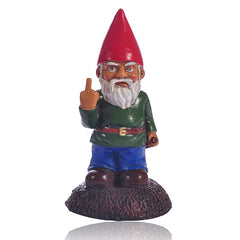 Middle Finger Dwarf Garden Ornament