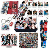 KPOP Album ATE Keychain Sticker Card Gift Box