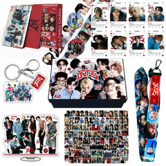 KPOP Album ATE Keychain Sticker Card Gift Box