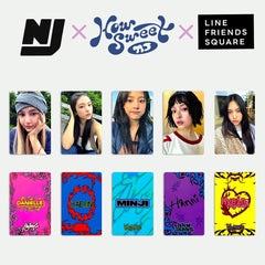 NJZ How Sweet Line Friends Photocard