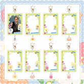 SKZ Cartoon PhotoCard Insert Keychain