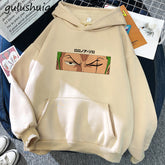 Zoro Printed Casual Pullover Hoodie