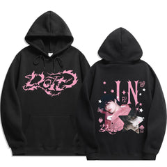 SKZ DO IT Graphic Printed Hoodie Top