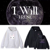 IRENE I WILL Zipper Hoodie Top