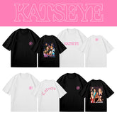 KATSEYE Group Poster Short-sleeved T-shirt