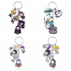 Cartoon Anime Character Keychain Pendant