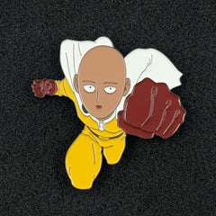 Saitama Metal Badge Brooch