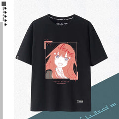 Anime Nakano Printed Short-sleeved T-shirt
