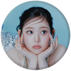 KiiiKiii "FAN CONCERT" Badge Mirror Keychain