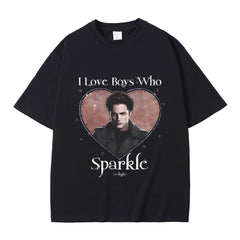 Twilight I Love Boys Who Sparkle T-shirt