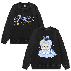 Vintage SKZ Doll Crew Neck Wash Sweatshirt