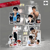 V "TYPE" Acrylic Standing Tabletop Ornament