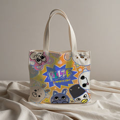 KPOP Graphic Canvas Bag