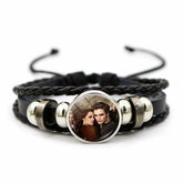 Women's Twilight Gem Leather Bracelet