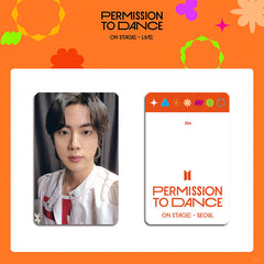 Permission to Dance ON STAGE Photocard 7pcs