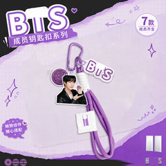 BANGTAN Oreo Acrylic Pendant Lanyard