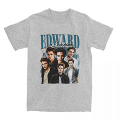 Unisex Edward Cullen Print Loose T-shirt