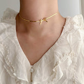 Ribbon Choker Necklace
