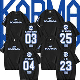 Skz Karma Ceremony Print Cotton Short Sleeve T-Shirt