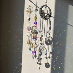 Pack of 3 Crystal Suncatcher Lighting Pendant