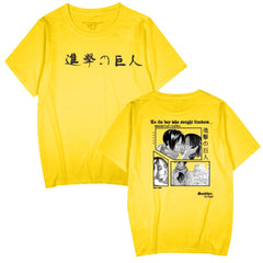 Creative Anime Print Short-sleeved T-Shirt