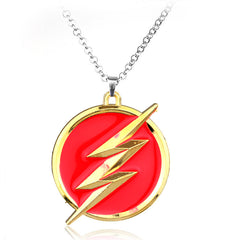 Trendy Comic Flash Logo Keychain Pendant
