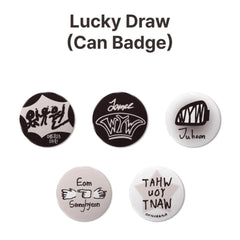 KPOP LUCKY DRAW CAN BADGE Brooch