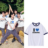 I LOVE ZEROSE Short-sleeved T-shirt
