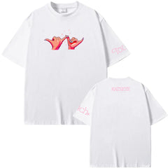 KPOP TOUCH HANDS Graphic Print Tee